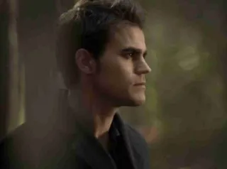 😐 Stefan Salvatore The Vampire Diaries Stefan Salvatore, Wampir, Pamiętniki wampirów, Serial TV, Dramat, Nadprzyrodzone telegram sticker