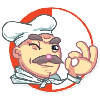 Chef Gustav telegram stickers