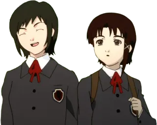 Let's all love Lain telegram stickers