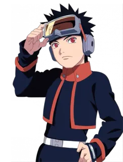 😒 Obito Uchiha Naruto 애니메이션, 만화, 나루토, 우치하 오비토, 닌자, 캐릭터 telegram sticker