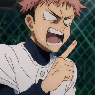 ➿ Yuji Itadori Jujutsu Kaisen Anime, Personaje, Manga, Jujutsu Kaisen, Yuji Itadori telegram sticker