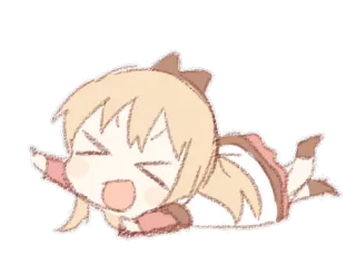 😆 Chibi, Anime, Kawaii, Mignon, Dessin animé whatsapp sticker