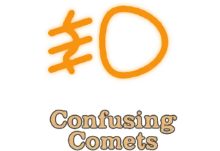 🚗 Confusing Comets Kometen, Sterne, Weltraum, verwirrend telegram sticker