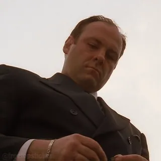 😐 Tony Soprano The Sopranos telegram sticker