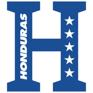 🇭🇳 HONDURAS Honduras, flag, country, national, H, letter, identity telegram sticker