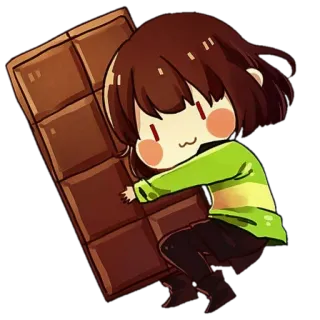 Undertale AU ( created by @luffyllia) telegram stickers