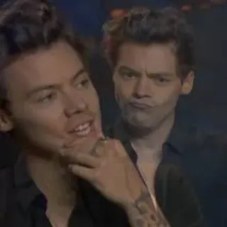 🤔 Harry Styles celebrity, singer, pop star, one direction, harry styles, music, handsome, artist telegram sticker