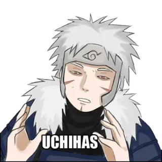 🥴 UCHIHAS uchiha, anime, manga, clan telegram sticker