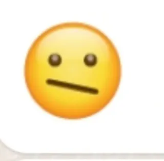🤣 Эмодзи, Выражение лица, Лицо, Нейтральный, Желтый whatsapp sticker