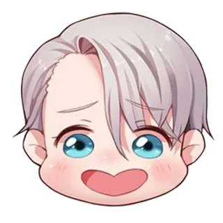 😍 Anime, Manga, Chibi, Dibujos animados, Personaje, Lindo whatsapp sticker