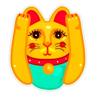 🙉 Katze, Aufkleber, süß, Tier, Cartoon telegram sticker