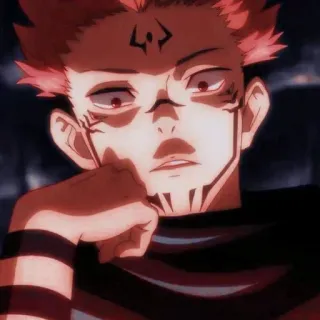 🤍 Ryomen Sukuna Jujutsu Kaisen anime, jujutsu kaisen, sukuna, ryomen sukuna, cursed spirit, manga, anime character whatsapp sticker
