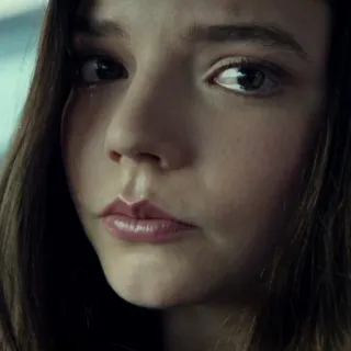 😢 Anya Taylor-Joy actress, celebrity, portrait, woman, face, person telegram sticker