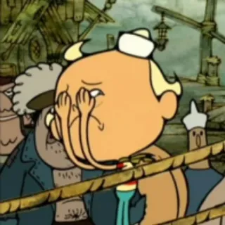 🙈 Flapjack The Marvelous Misadventures of Flapjack kreskówka, Flapjack, Flapjack, postać, animowany telegram sticker