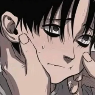 ❤️ Manga, Anime, Triste, Oscuro, Horror telegram sticker