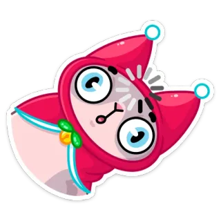 🤯 cartoon, character, sticker, cute, funny, animal telegram sticker
