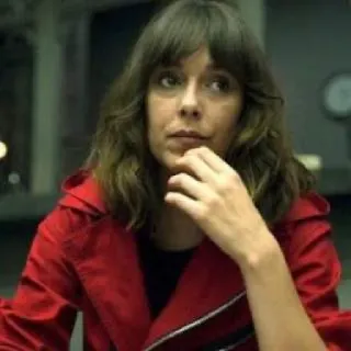 😐 Lisbon Money Heist Lisbonne, La Casa de Papel, actrice, personnage telegram sticker