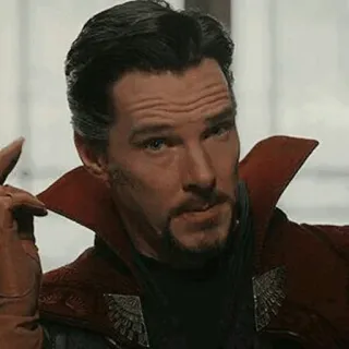 😐 Doctor Strange doctor strange, marvel, benedict cumberbatch, magia, stregone telegram sticker