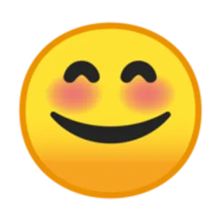 😊 emoji, smile, happy, cute, face telegram sticker