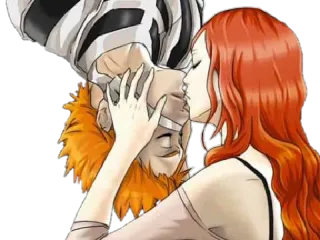 💋 bacio, coppia, amore, romantico, anime, manga telegram sticker