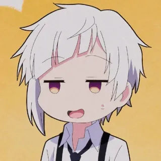 💛 Anime, Chibi, Personnage, Art telegram sticker