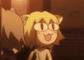 👍 Meme, Neko, Catgirl, Anime whatsapp sticker