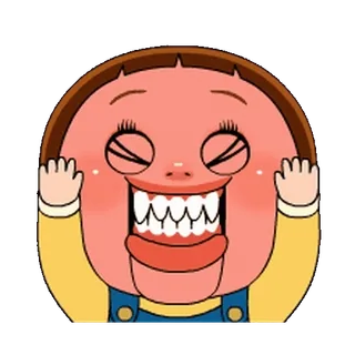 🤬 Dibujo animado, Emoji, Sonrisa, Feliz, Divertido, Lindo telegram sticker