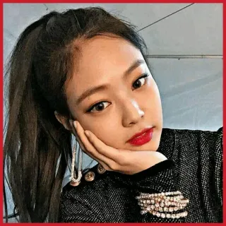 🤗 Jennie Kim kpop, jennie, blackpink, koreaans, idol, zangeres telegram sticker