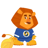 👌 lion, cartoon, animal, mascot, character whatsapp sticker