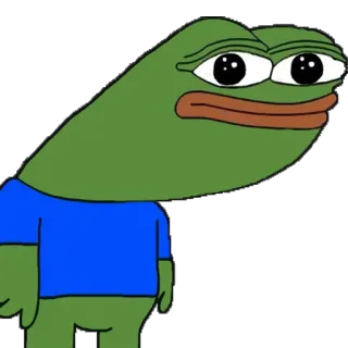 😐 Pepe the Frog Pepe ếch xanh, Meme, Văn hóa internet, Ếch hoạt hình telegram sticker