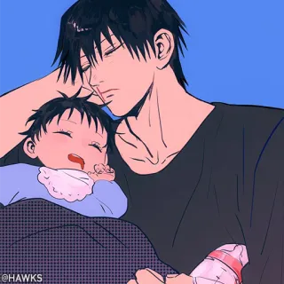 👨‍👦 Father & Son (@TodorokiShouto) whatsapp stickers