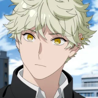 🔷 Yatora Yaguchi Blue Period anime, male, character, illustration, art, manga telegram sticker