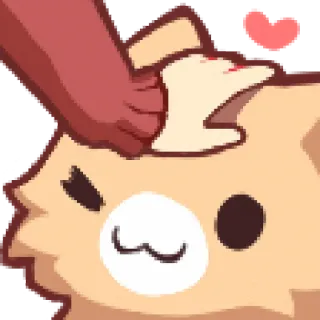 ✋ huisdier, kat, dier, sticker, emoji, schattig telegram sticker