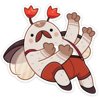 ☹️ cartoon, character, cute, sticker telegram sticker