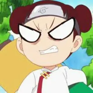 🌟 Tenten Naruto Anime, Dibujos animados, Ninja, Fanart, Tenten, Naruto whatsapp sticker
