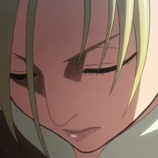 🌟 Annie Leonhart Attack on Titan アニメ, 女性, 進撃の巨人, AoT telegram sticker