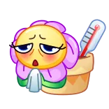Crazy Daisy telegram stickers