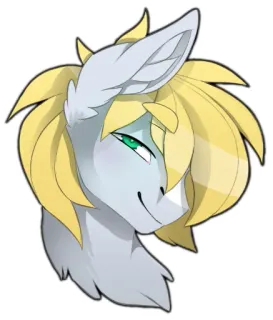 😏 Poni, Kartun, Binatang, Lucu, Stiker, Seni, Ilustrasi telegram sticker