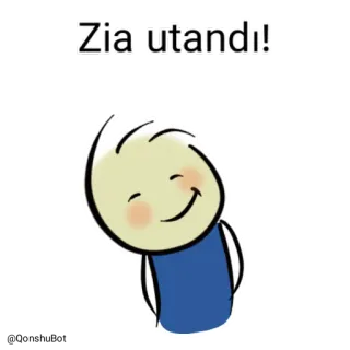 ☺️ Zia utandi! telegram sticker