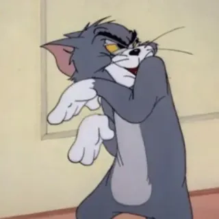 😈 Tom Cat Tom and Jerry Cartoon, Katze, Lustig, Meme, Tom und Jerry, Kater Tom telegram sticker