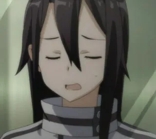 ✨ Kirigaya Suguha Sword Art Online Anime, Hoạt hình, Cô gái, Nhân vật, Suguha telegram sticker