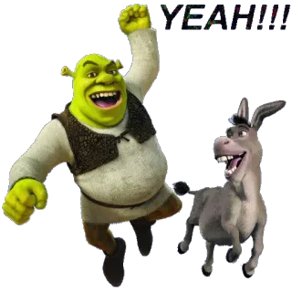 @STIKERFORALL SHREK telegram stickers