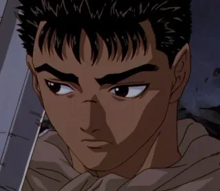 😒 Guts Berserk anime, manga, berserk, guts, sword telegram sticker