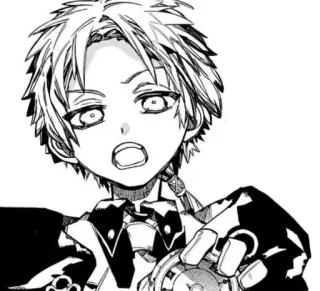 🧡 Kou Minamoto Toilet-bound Hanako-kun Anime, Mangá, Toilet-Bound Hanako-kun, Kou Minamoto, Personagem, Ilustração telegram sticker