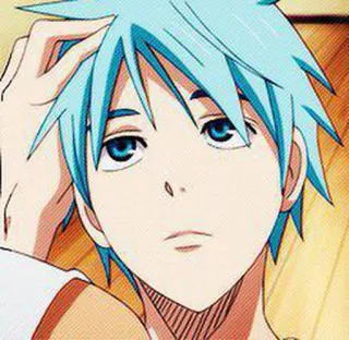 🎲 Kuroko Kuroko no Basket anime, manga, kuroko, kuroko no basket, basketball telegram sticker