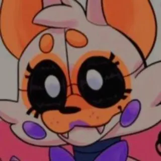 🌟 Foxy Five Nights at Freddy's Foxy, Animatrónico, Five Nights at Freddy's, Videojuego, Juego de terror, Sister Location telegram sticker