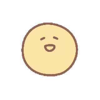 ⭐️ อีโมจิ, หน้า, น่ารัก, มีความสุข, เรียบง่าย, ภาพประกอบ telegram sticker