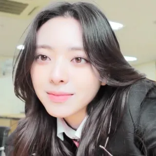 💟 여자, 인물사진, 얼굴, 미인, 소녀, 한국, 아시아 telegram sticker