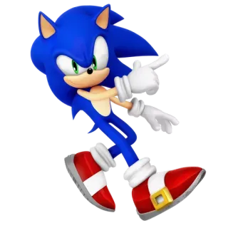 🔋 Sonic the Hedgehog ソニック, ハリネズミ, ゲーム, 青, アニメ telegram sticker