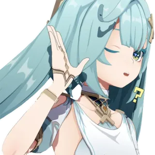 🤭 Nahida Genshin Impact Anime, Video game, Personagem, Nahida, Genshin Impact, Kawaii telegram sticker